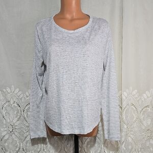 ATHLETA Long Sleeved Shirt/Top Sz Small Tall